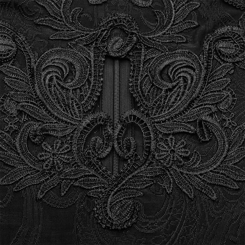 2020 Gothic jacquard knit dress - Image 5