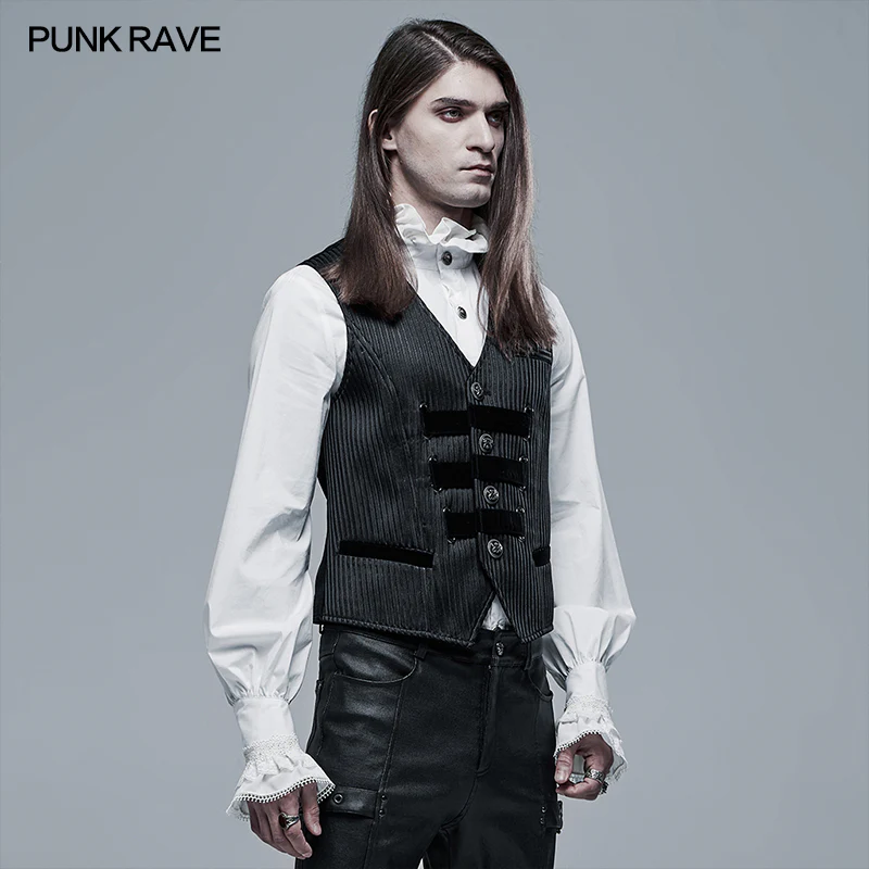 2021 Goth Striped Vest - Image 2