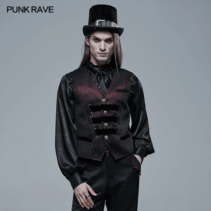 2021 Goth Striped Vest - Image 6