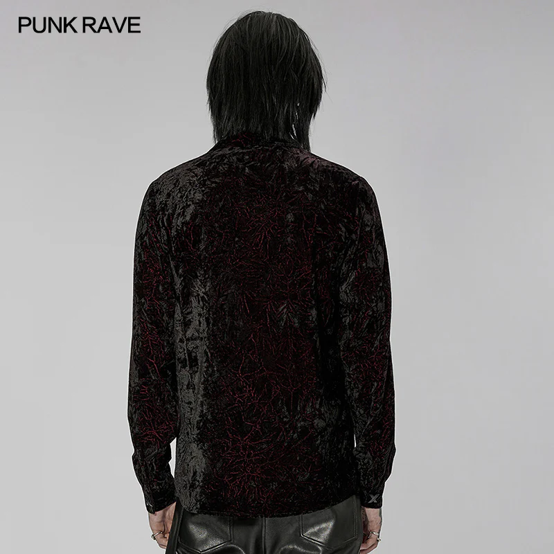 2022 Gothic daily velvet shirt - Image 8
