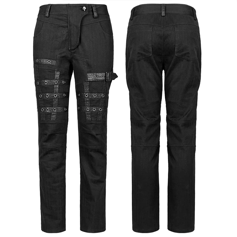 2022 Punk Simple Woven Trousers - Image 4