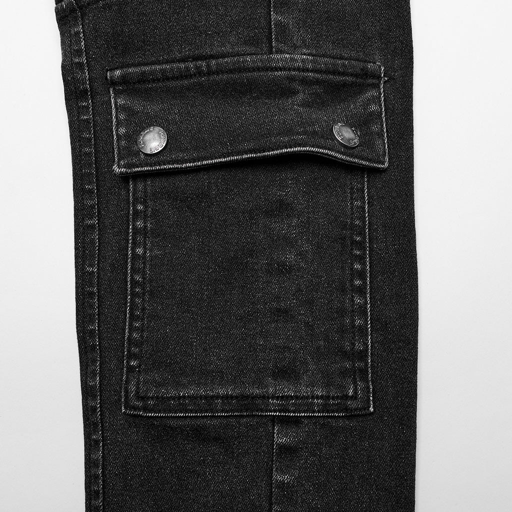 2024 PUNK denim pants - Image 4