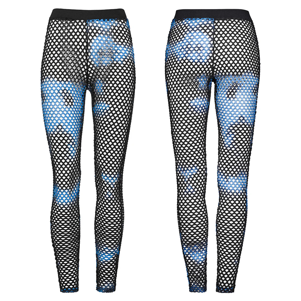 2024 PUNK tie-dyed mesh leggings - Image 18