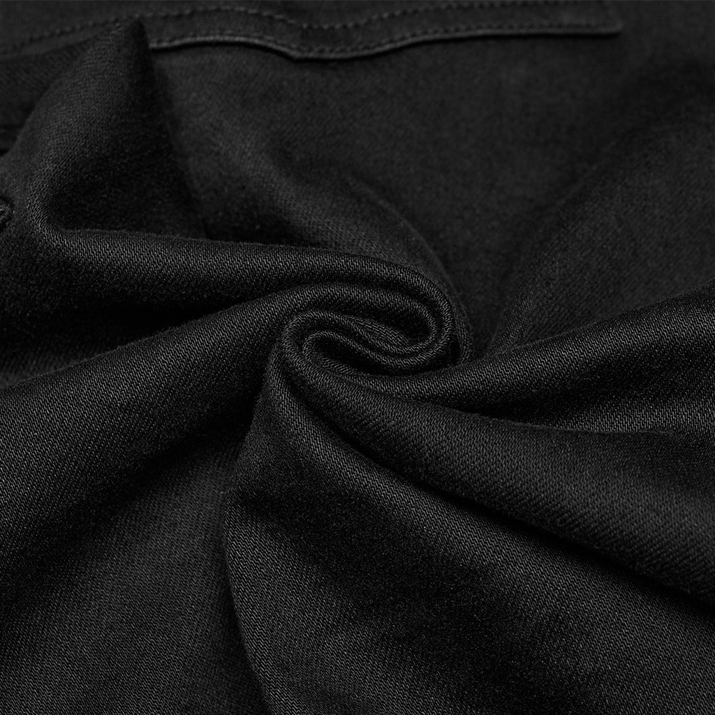 2025 Simple punk denim pants - Image 2