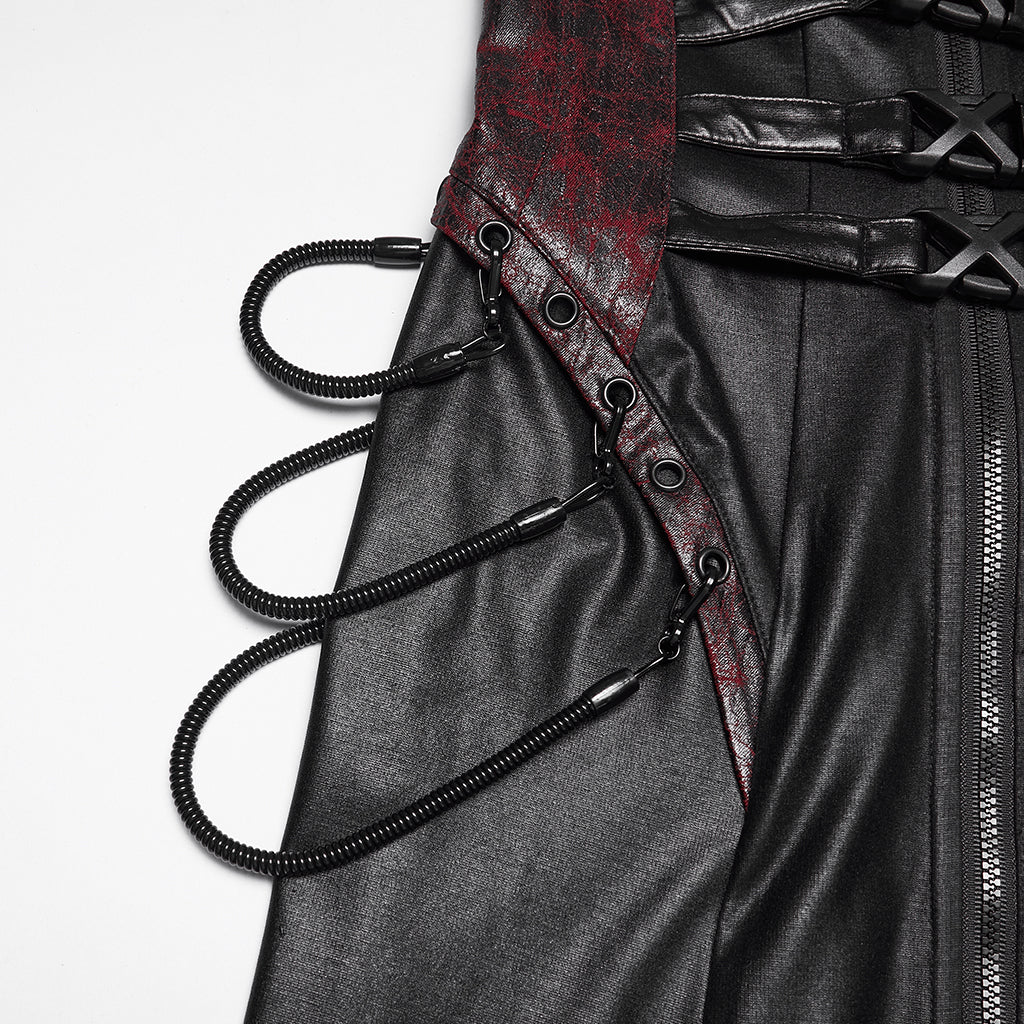 2026 Cyberpunk leather dress - Image 11