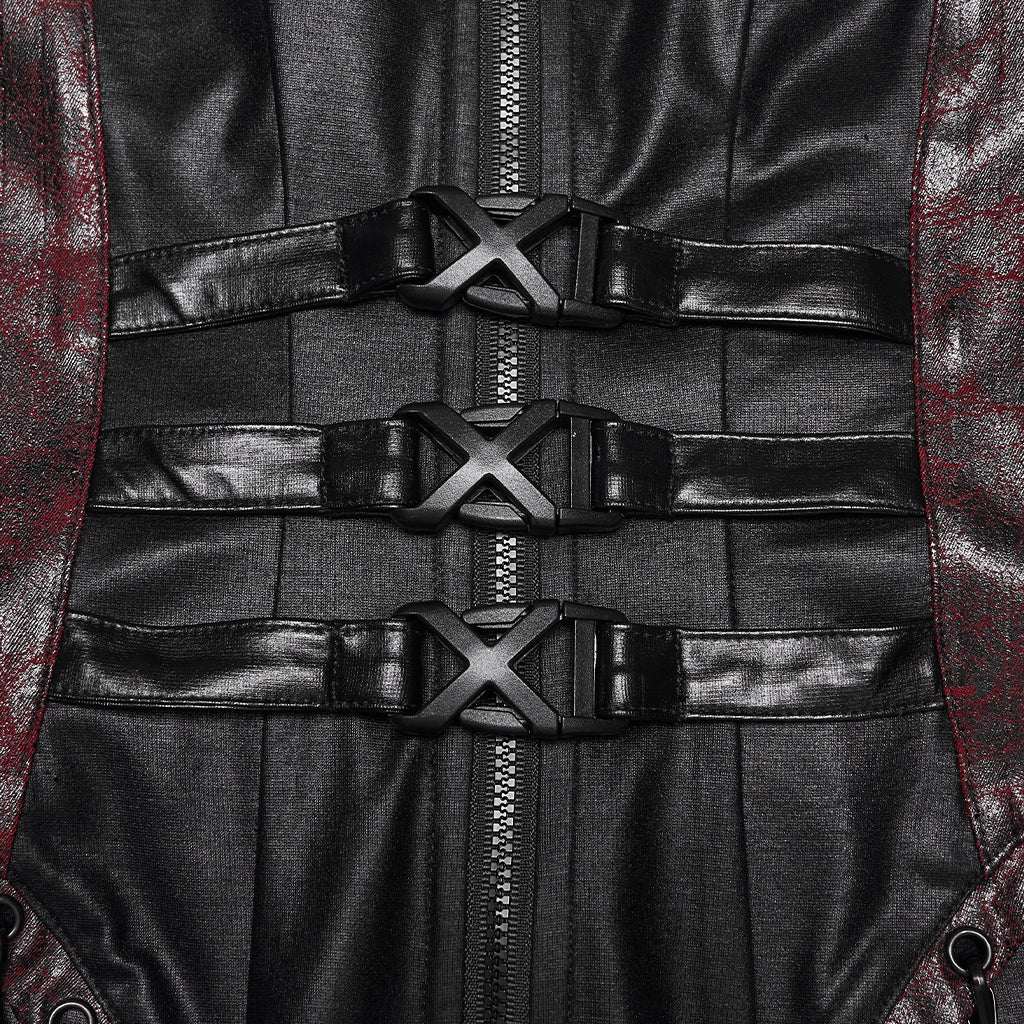 2026 Cyberpunk leather dress - Image 12