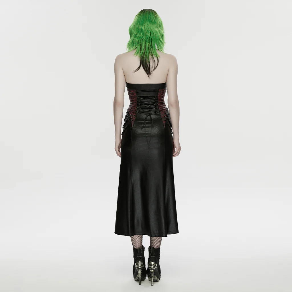 2026 Cyberpunk leather dress - Image 16