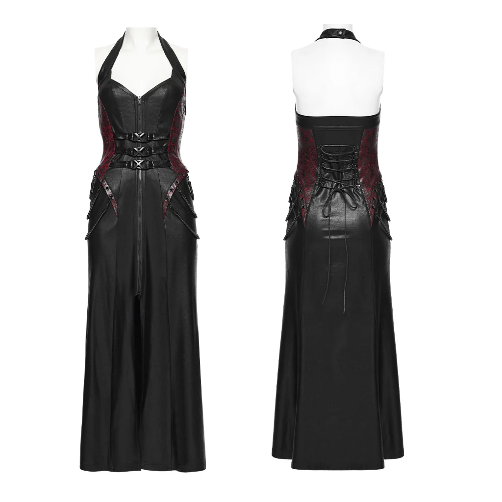 2026 Cyberpunk leather dress - Image 18
