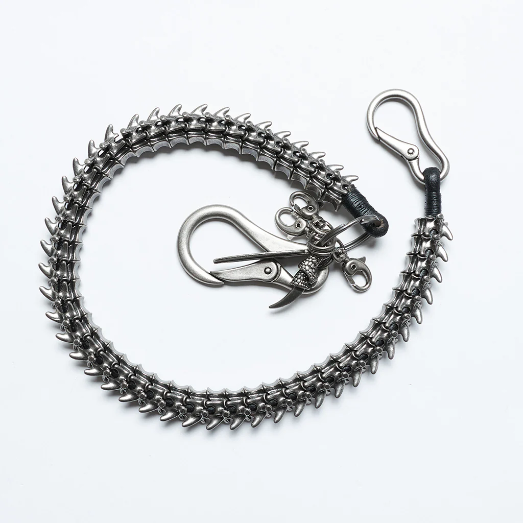 Apocalypse punk skeleton leg chain - Image 9