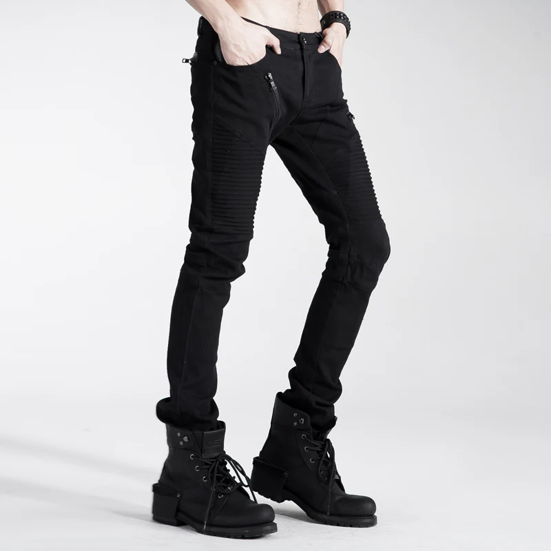 Casual Long Punk Pants With Popular Style For Men - Image 3