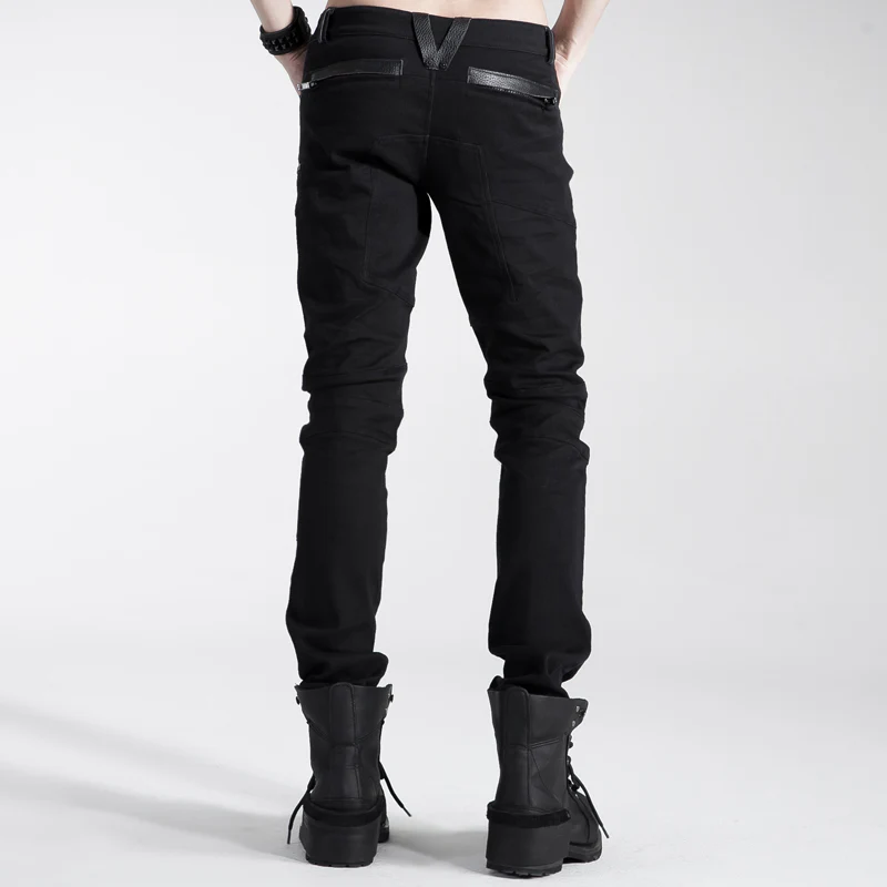 Casual Long Punk Pants With Popular Style For Men - Image 5