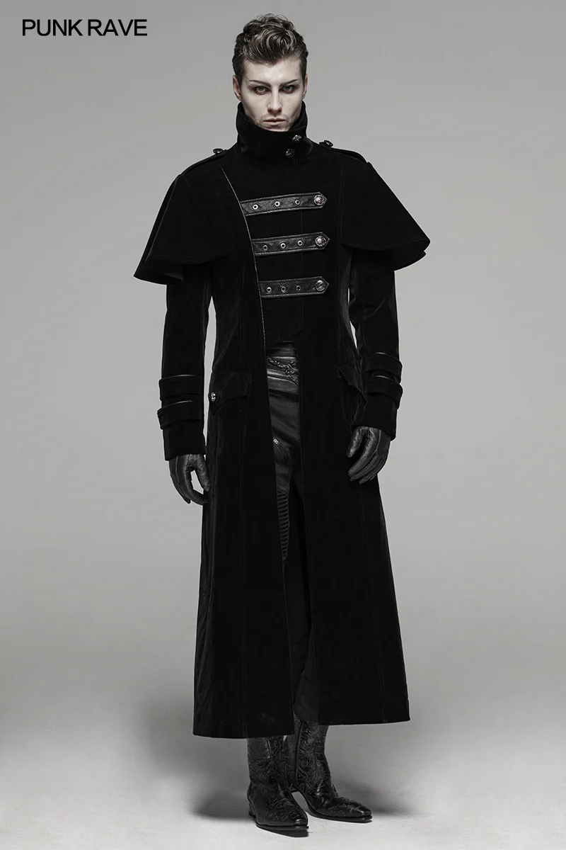 Cloak Military Uniform Long Coat - Image 6