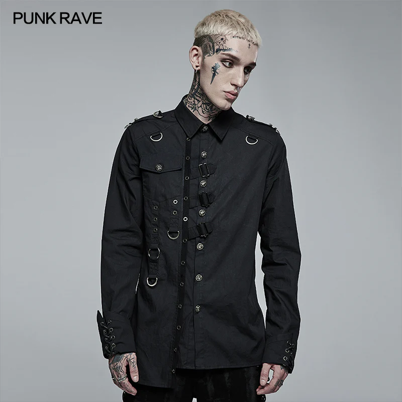 Punk Asymmetric Shirt - Image 6