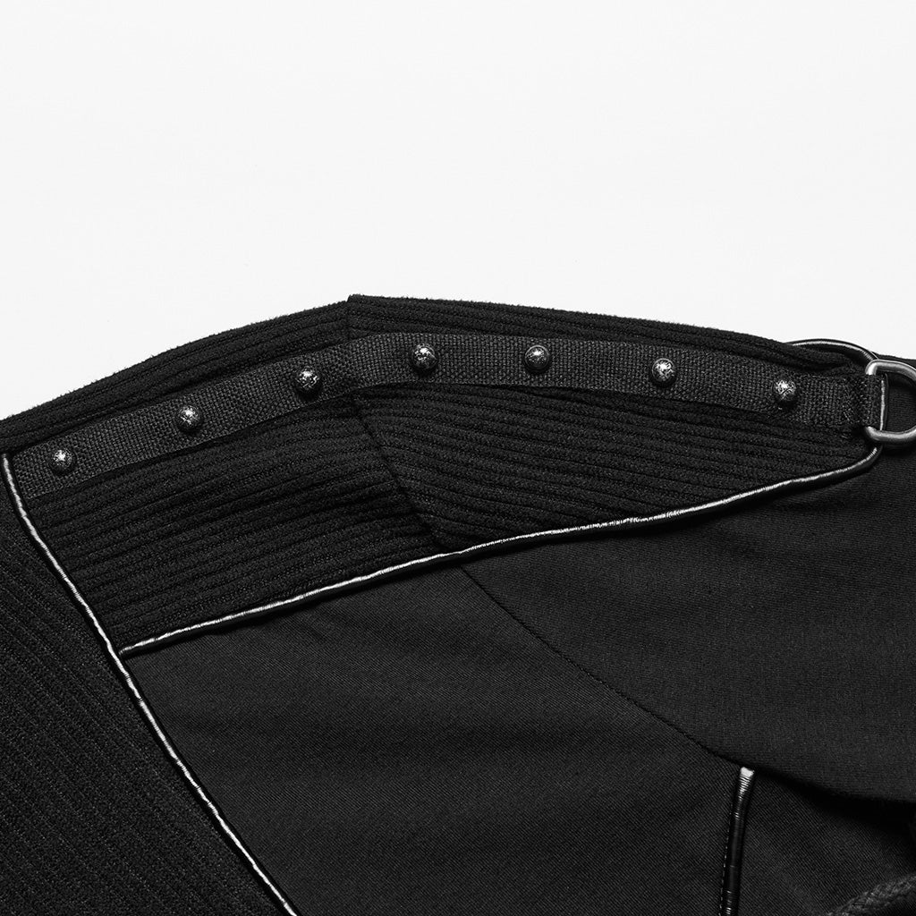 Cyber punk stand up collar personalized T-shirt - Image 7