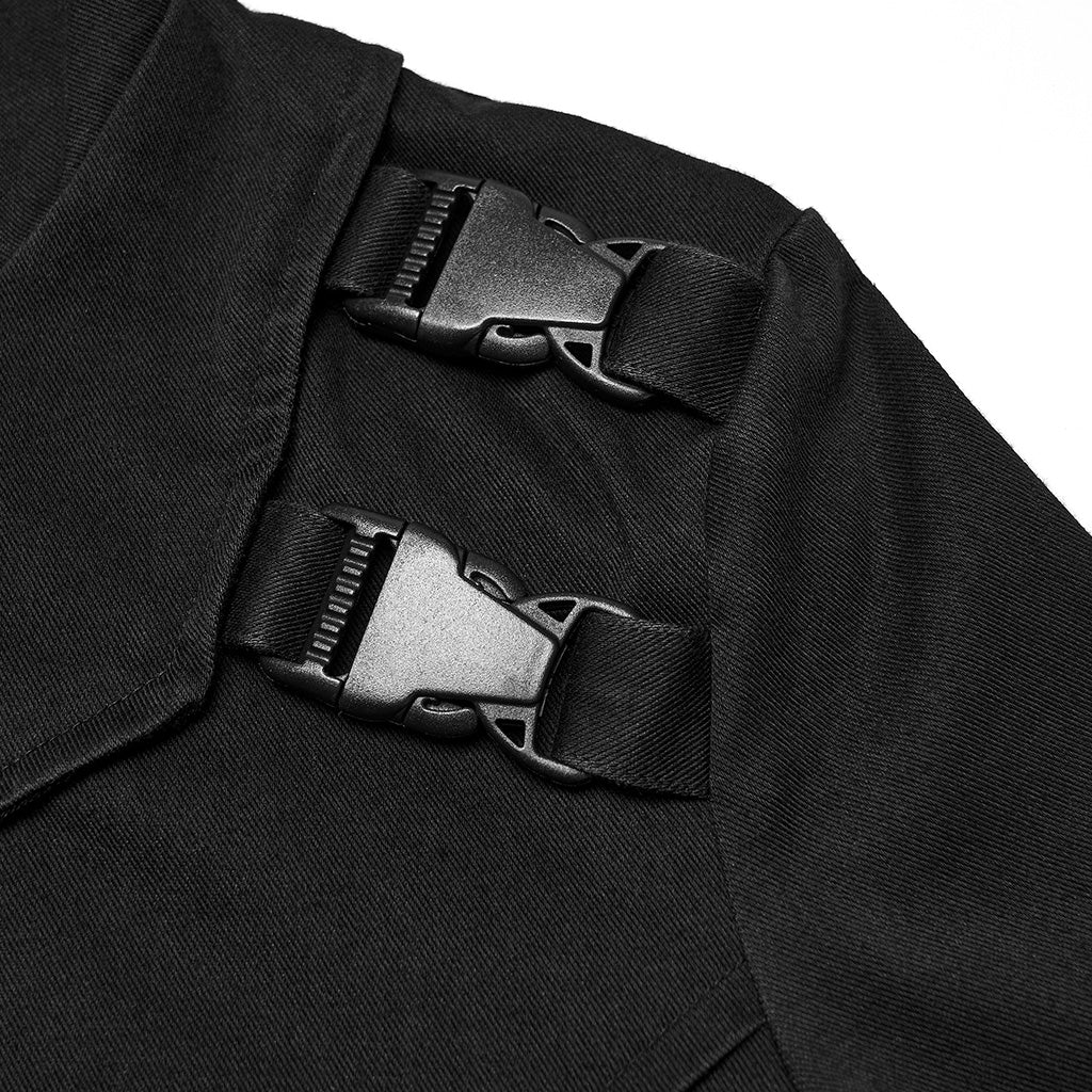 Cyberpunk Fake Two-piece T-shirt - Image 8