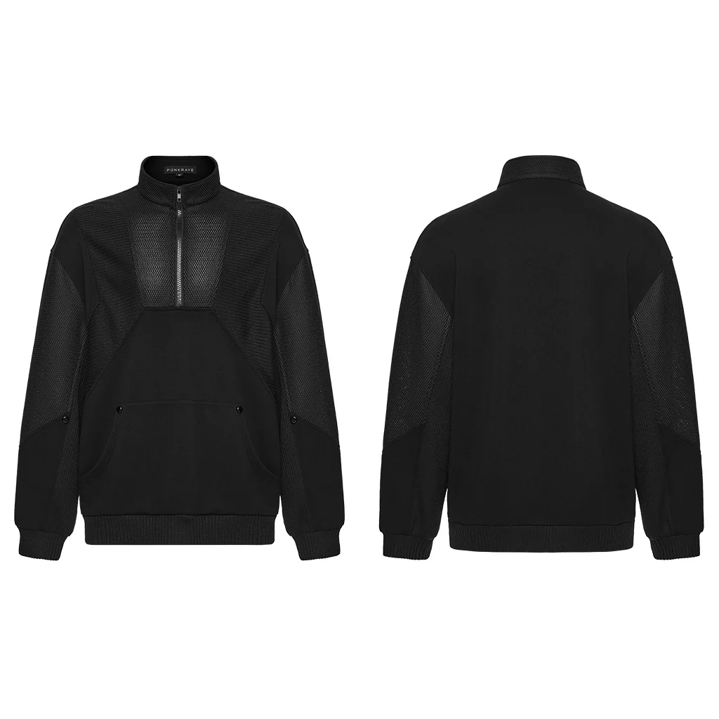 Cyberpunk Striped Sweatshirt - Image 5