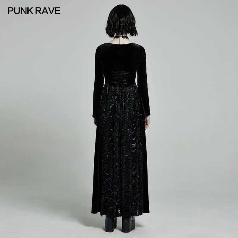 Dark long dress - Image 3
