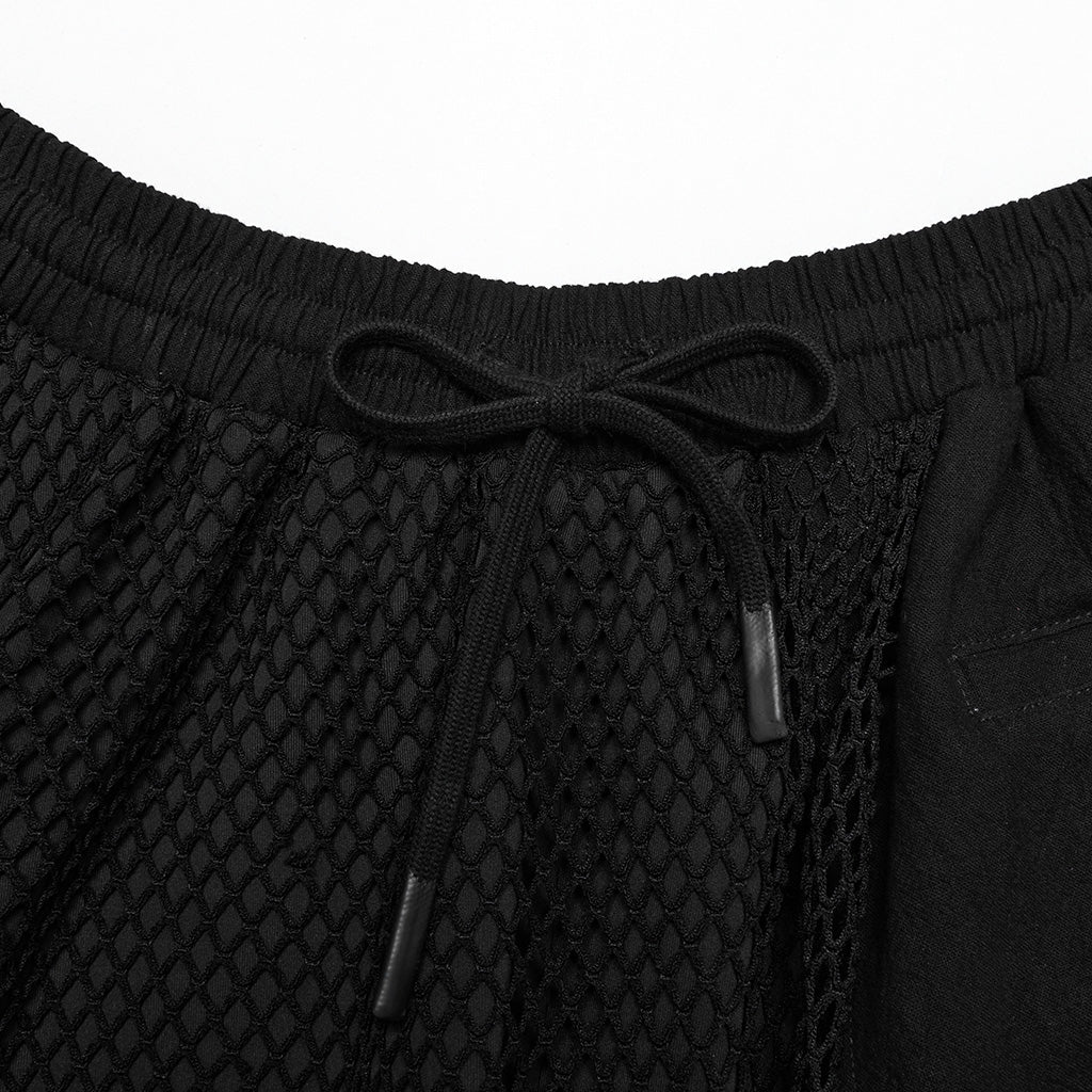 Dark punk hanging crotch pants - Image 6
