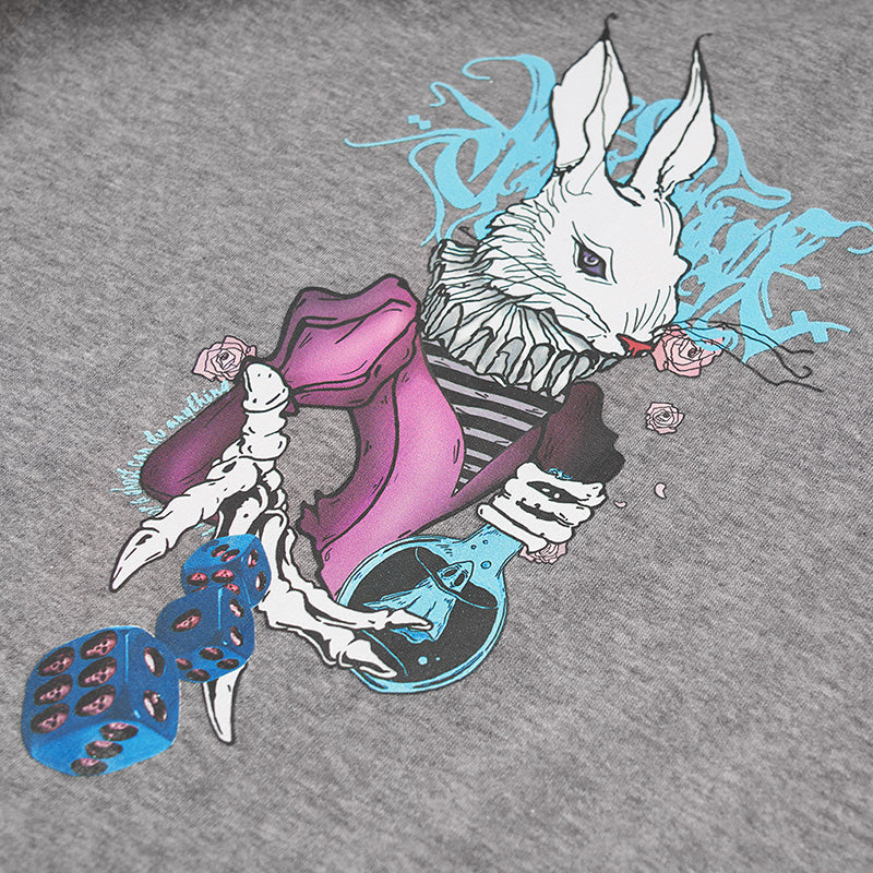 Dark rabbit print coat - Image 10