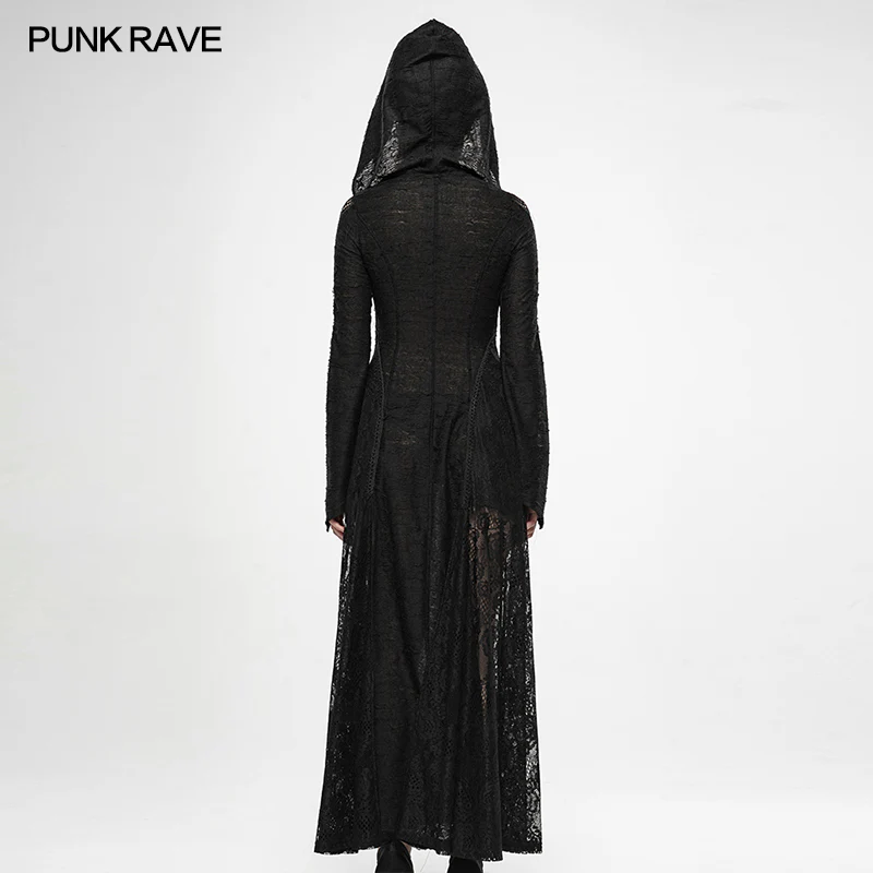 Darkmoon Cage Yarn Long Coat - Image 4