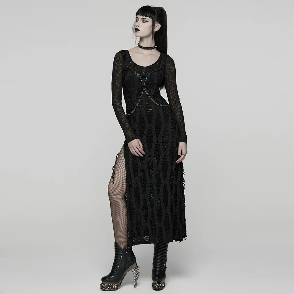 Decadent Punk Style Dress - Image 4