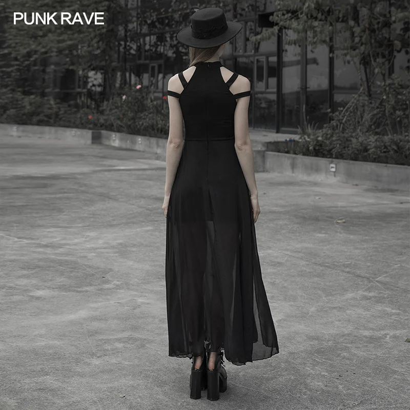 Embroidered mid-length dress - Image 5