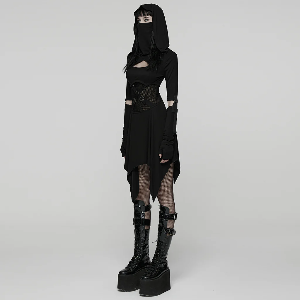 Futuristic Wasteland Punk Dress - Image 2
