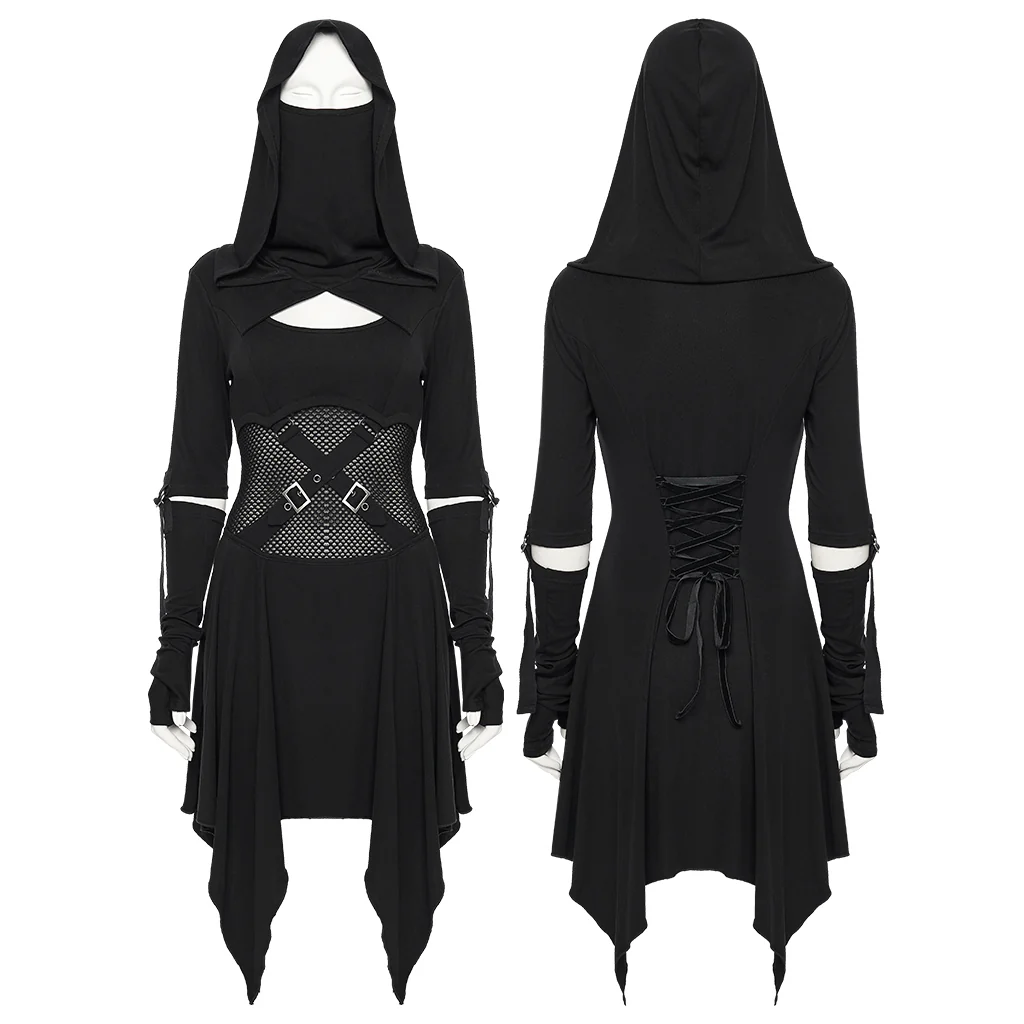 Futuristic Wasteland Punk Dress - Image 4