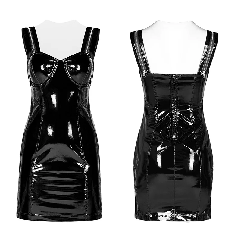 Glamour Tight Sexy Jumpsuit Short Skirt - Image 4