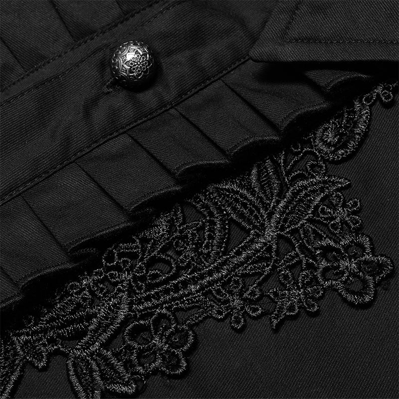 Goth Applique Long Sleeve Shirt - Image 5