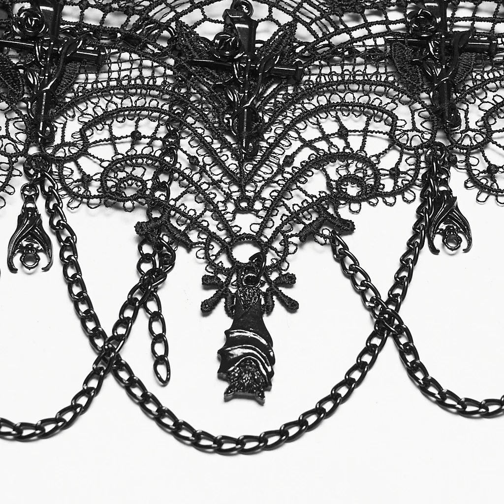 Goth Bat Necklace - Image 7