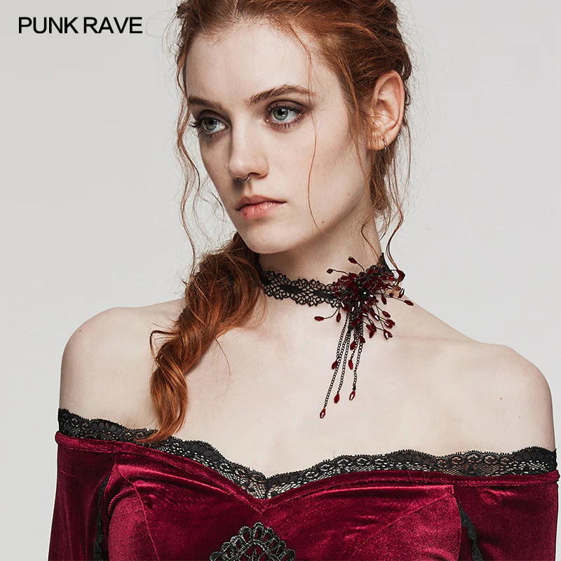 GOTH Blood Drop Choker - Image 7