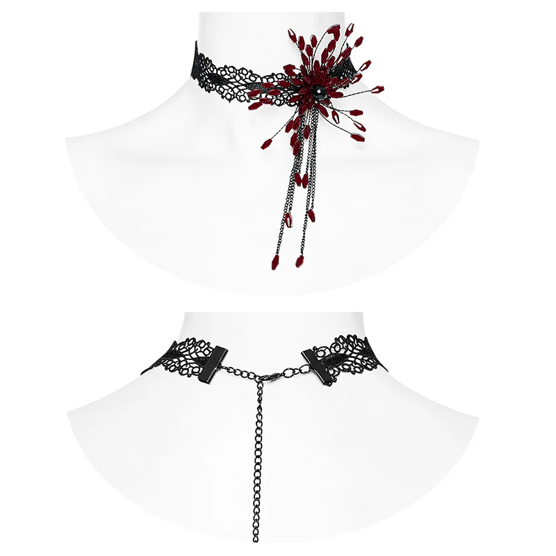 GOTH Blood Drop Choker - Image 9