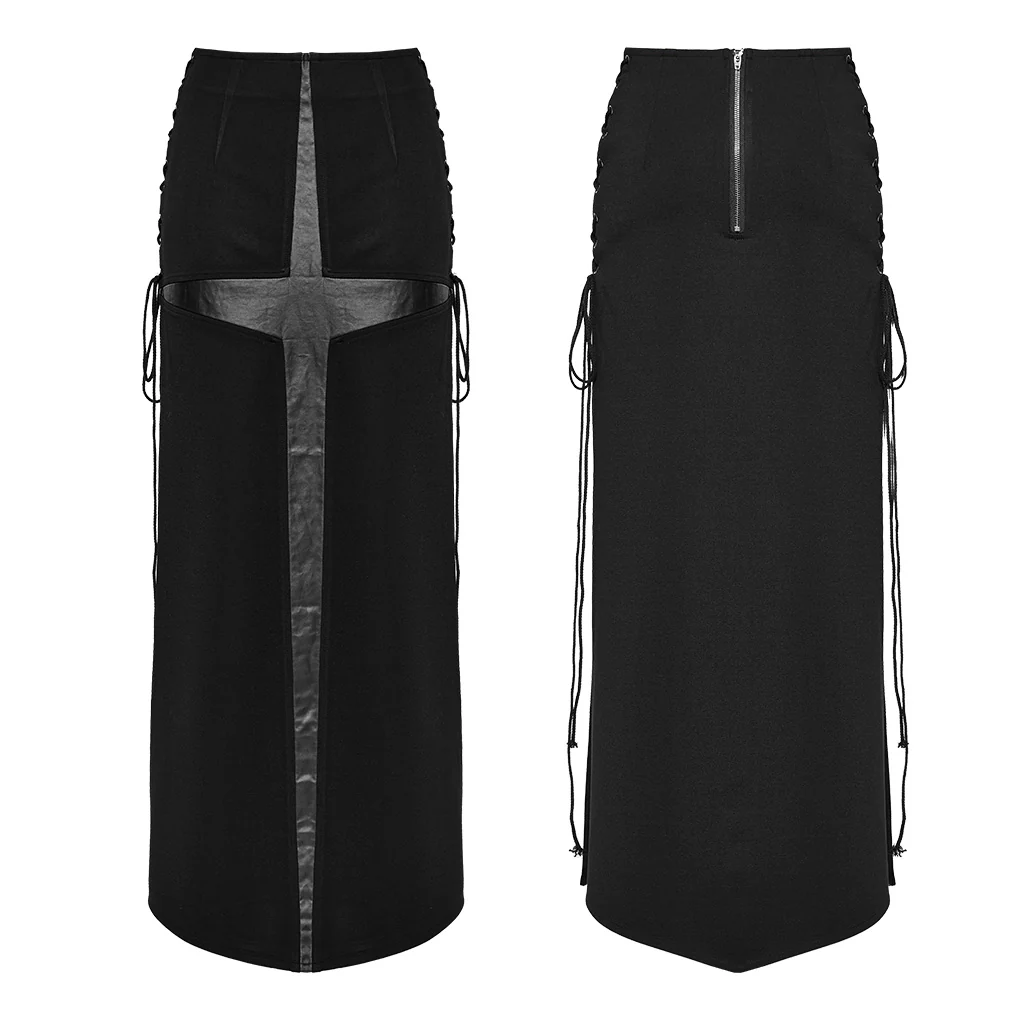 Punk cross women's skirt - Image 5