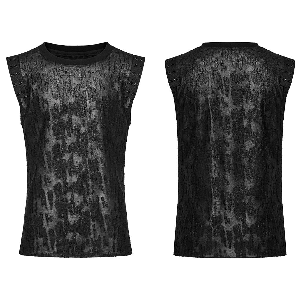 GOTH Daily Tattered Tank Top - Image 17