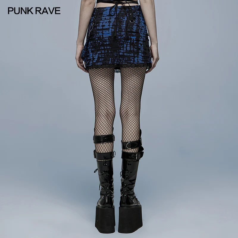 Goth decadent knitted skirt - Image 3