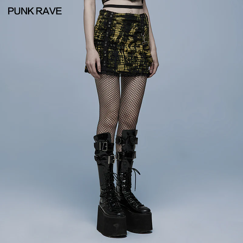 Goth decadent knitted skirt - Image 7