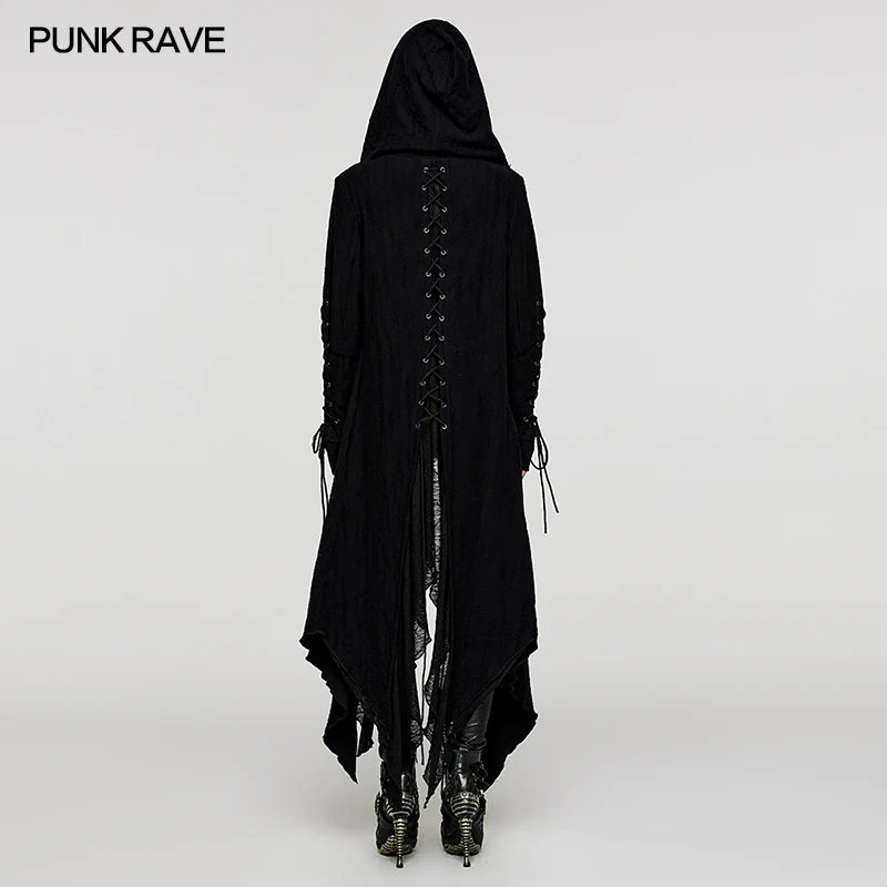 Goth decadent layered long coat - Image 3
