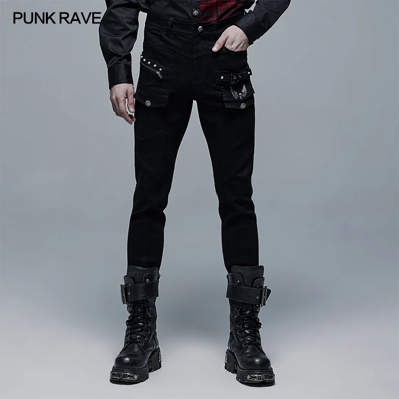 Goth Demnin Long Denim Pants
