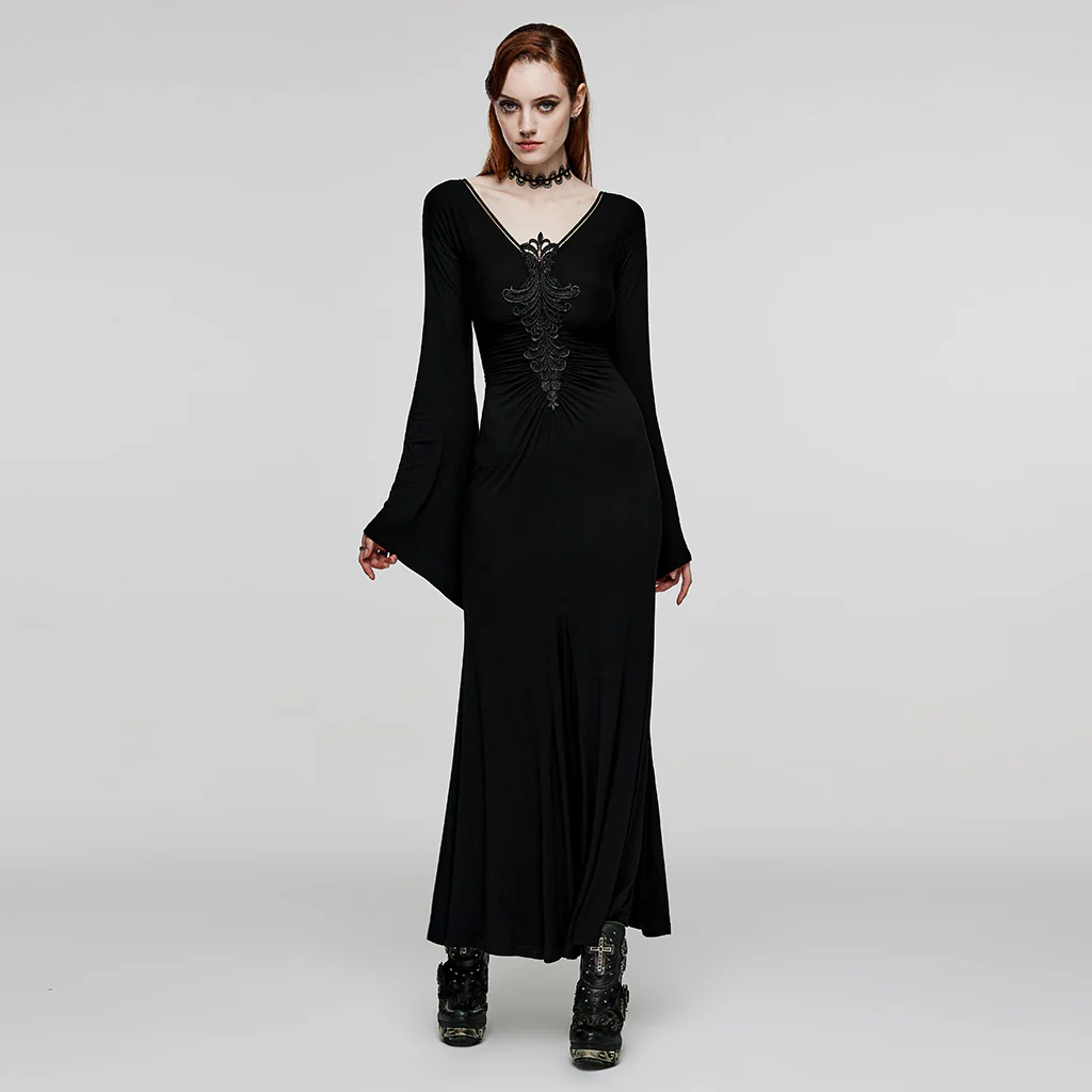 Goth Elegant Dress - Image 4