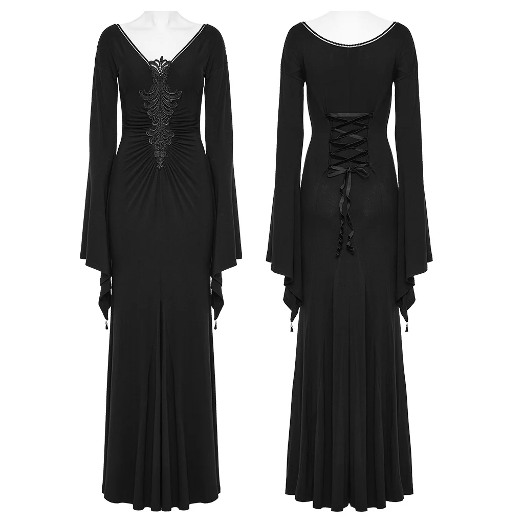 Goth Elegant Dress - Image 5