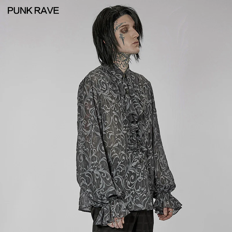 Goth embossed shirt - Image 2