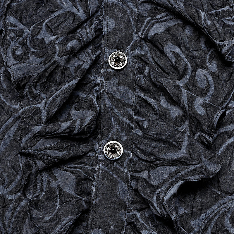 Goth embossed shirt - Image 5