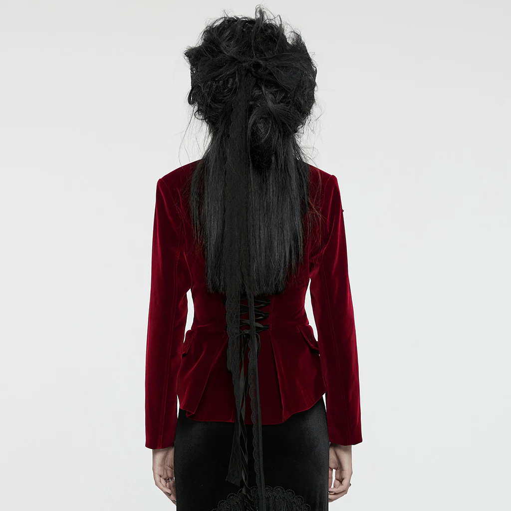 Goth Exquisite Embroidered Coat - Image 12