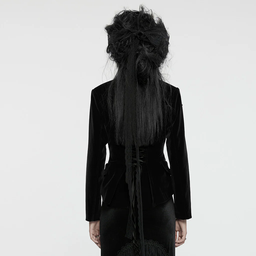 Goth Exquisite Embroidered Coat - Image 3
