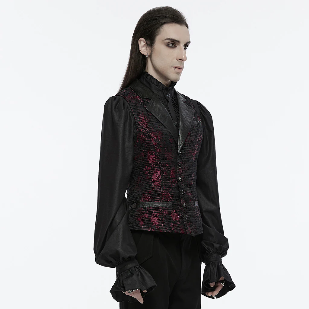 Goth exquisite jacquard vest - Image 20