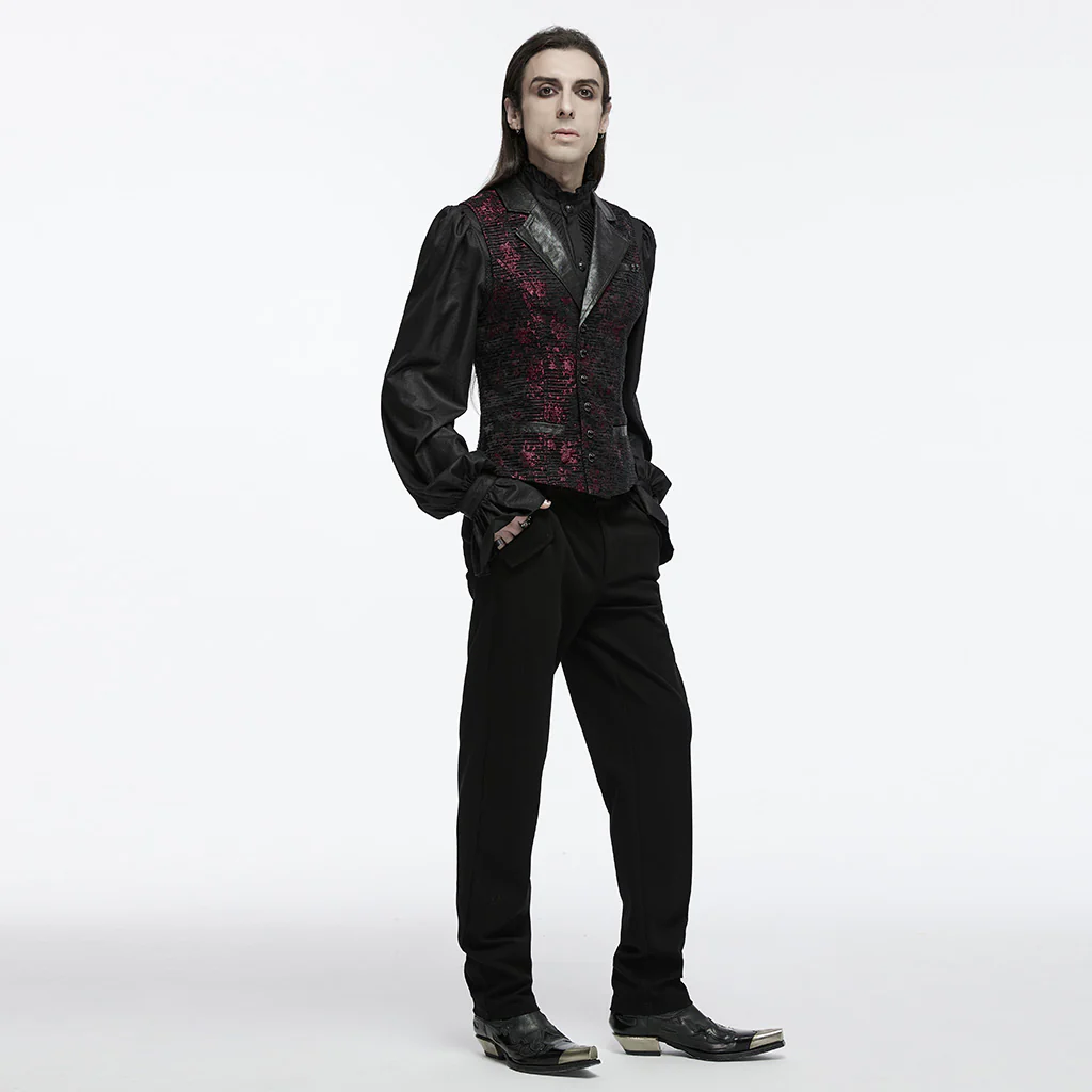 Goth exquisite jacquard vest - Image 22