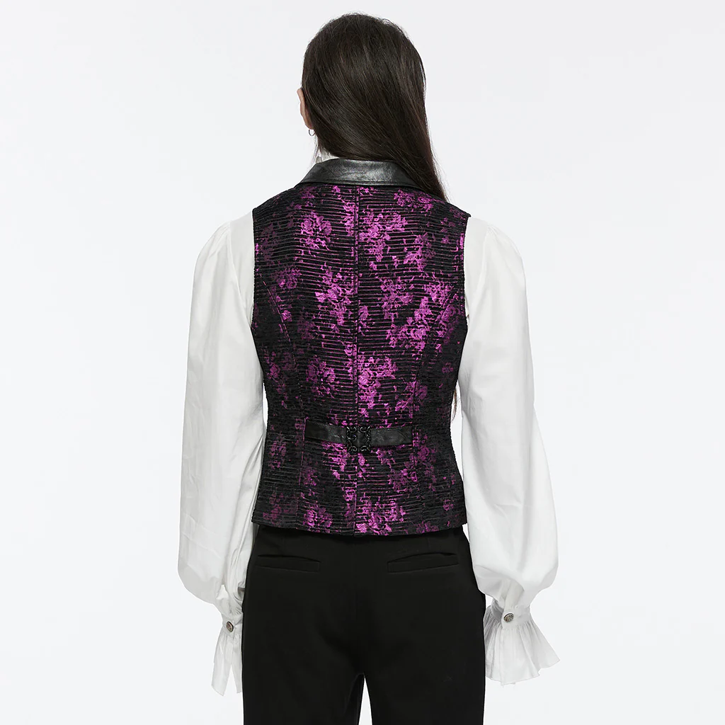 Goth exquisite jacquard vest - Image 3