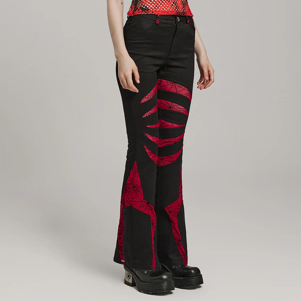 Goth Claws Web trousers - Image 3