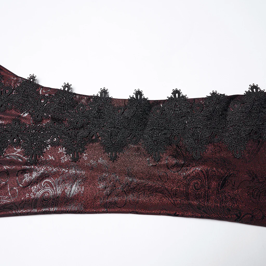 Goth Flared Skirt Pants - Image 6